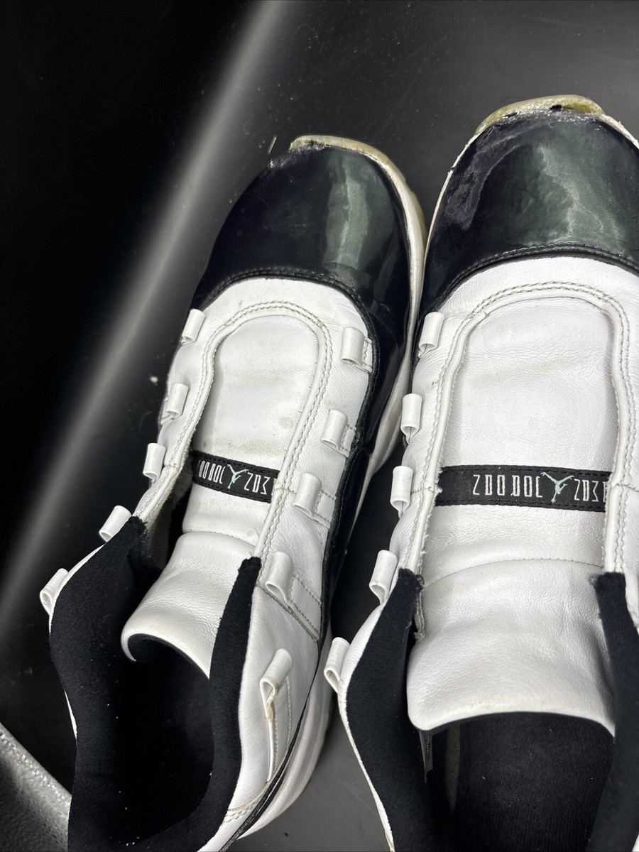 Nike Air Jordan 11 Retro Low White/Black-Emerald Rise 528895-145