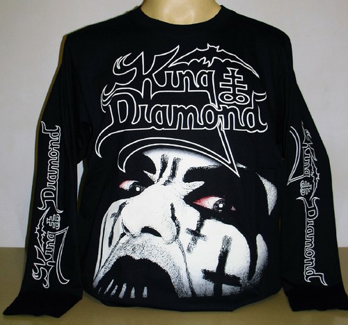 King Diamond Face Long Sleeve T-Shirt 
