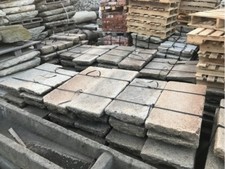 Alte Gredplatten, Granitplatten, Bodenplatten, Naturstein, antiker Granit