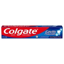 Colgate Cavity Protection Toothpaste with Fluoride, Great Regular Flavor, 2.5 oz