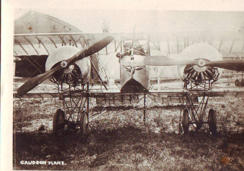 Vieille photo Caudron  Plane WW1 - Foto 1 di 1