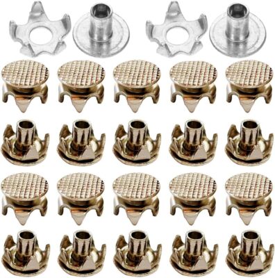 30 Set Ice Cleats Studs Spikes Replacement Snow Crampon Claw Point Nails Trac...