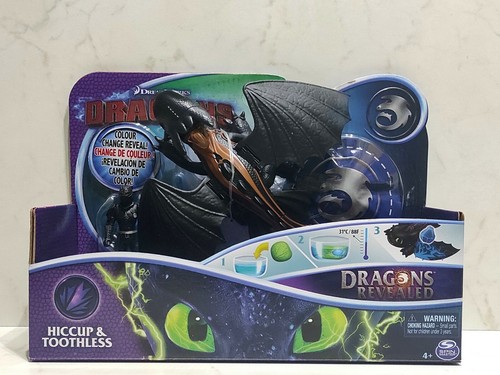 Spin Master DreamWorks Dragons Revealed HICCUP & TOOTHLESS Colour Change Reveal! - Picture 2 of 11
