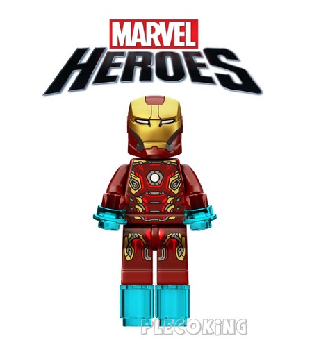 iron man lego figure infinity war