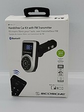 Scosche Handsfree Car Kit with FM Transmitter with Bluetooth - NEW