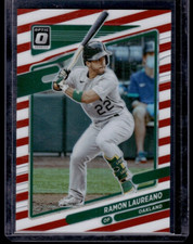2021 Donruss Optic Ramon Laureano /45 Freedom Prizm Red White Athletics