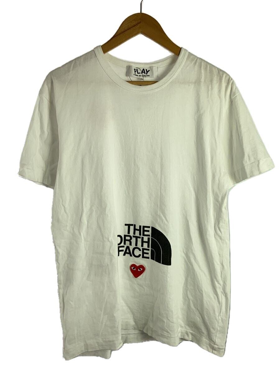 PLAY COMME des GARCONS × THE NORTH FACE TShirt white XL Used PLAY COMME des GARCONS × THE NORTH FACE TShirt white XL Used