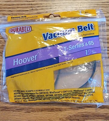 New Open Package Durabelt Vacuum Belt Hoover T-Series & 65 #66001BQ 