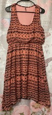 ESPRESSO Women’s Size X-Large, Sleeveless, Midi-Dress in Polyester-Lined