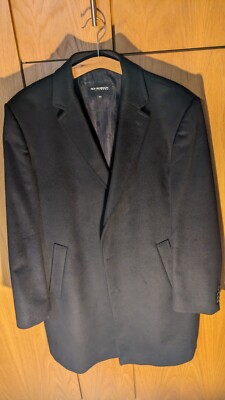 Roy Robson   Kurzmantel   Kaschmir Wolle   schwarz   Gr. XL 54   Topzustand!