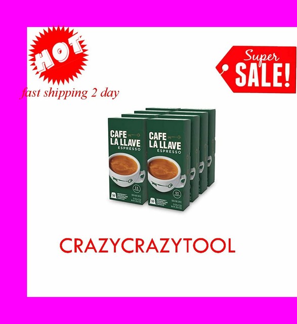 Cafe La Llave Espresso Capsules Intensity 11 (80 Pods
