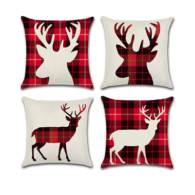 Kussen | Rendier | KUSSENS & PLAIDS | Neys Lifestyle - Landelijke woonaccessoires webshop