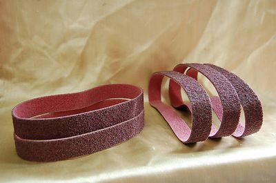 1-1/2'' x 24.5'' MEDIUM Pack Nylon Sanding Belts Made with 3M  Scotch-Brite  40B