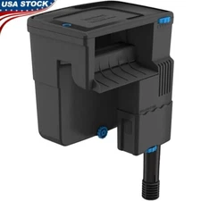 Aquarium Fish Tank Filter Tidal 55 Gal Self Priming Pump Adjustable Flow Durable