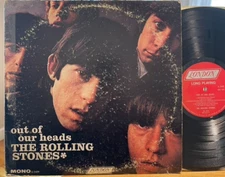 Rolling Stones Out Of Our Heads Vinyl LP London LL 3429 MONO Satisfaction
