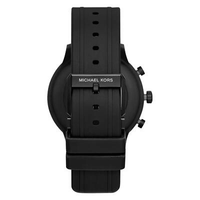 Michael Kors Access MKGO 43mm Case Black-Tone with Silicone 