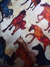 Lots-Lots of HORSES, Wild Rag, Fancy Painted, Silk Scarf, Cowboy Wild Rag,