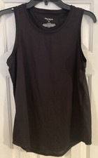Tek Gear Black Athletic Workout Sleeveless Shirt Women's MED Dry Tek. 0107