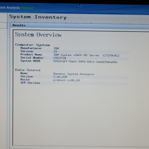 IBM Server System X3400 M3 - Xeon E5606 @2,13GHz - 4 GB RAM / SSD - Bild 20 von 24