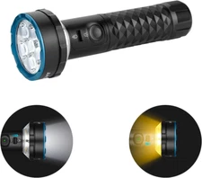 Prowess Rechargeable High Lumen Flashlights, 5,000Lms Super Bright Flashlight wi