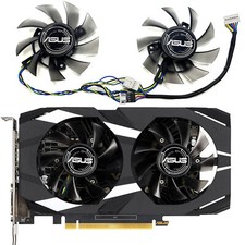 1 Set Cooling Fan Repair Accessory for ASUS GTX1650 1660ti DUAL Graphics Card