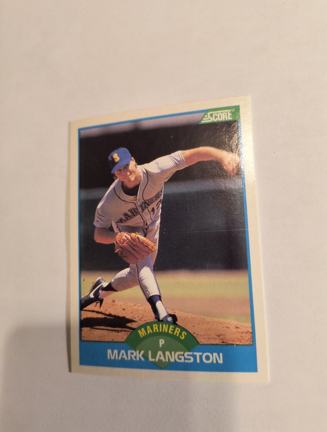 MARK LANGSTON 1989 SCORE #161 FREE SHIPPING 