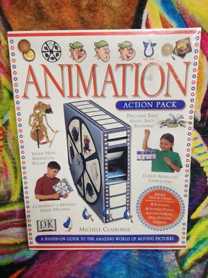 Animation Action Pack by DK Publishing, Inc. Vintage 1998 Hands-on Activity Box