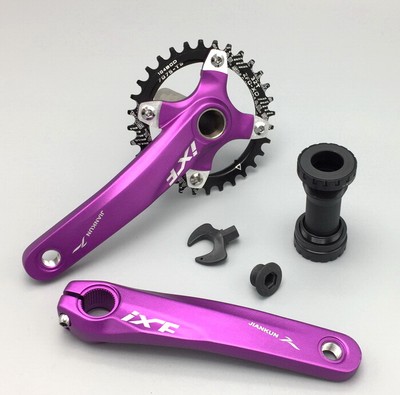 purple crankset