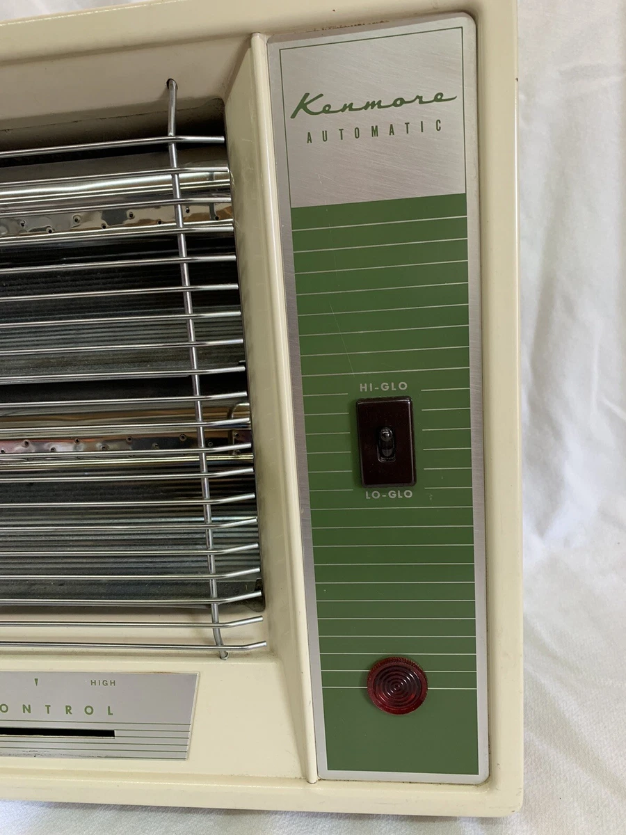 Vtg Retro KENMORE Automatic Deluxe USA MADE Space Heater High Output  1320/1650W | eBay