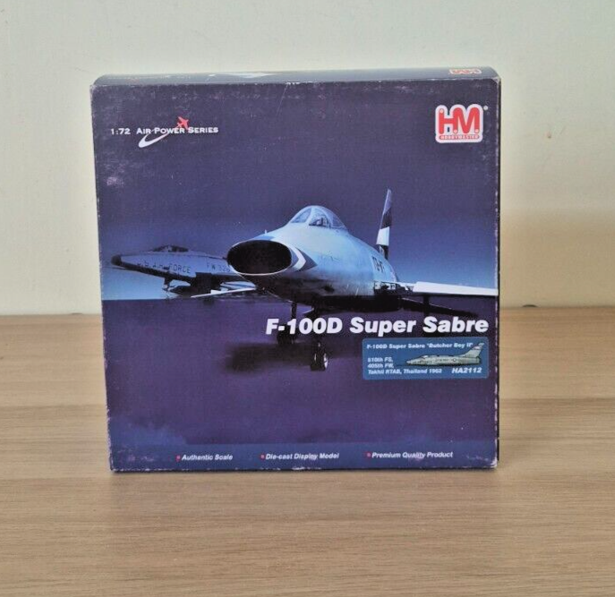 Hobby Master 1/72 HA2112 F-100D Super Sabre USAF 405th FW, Takhli