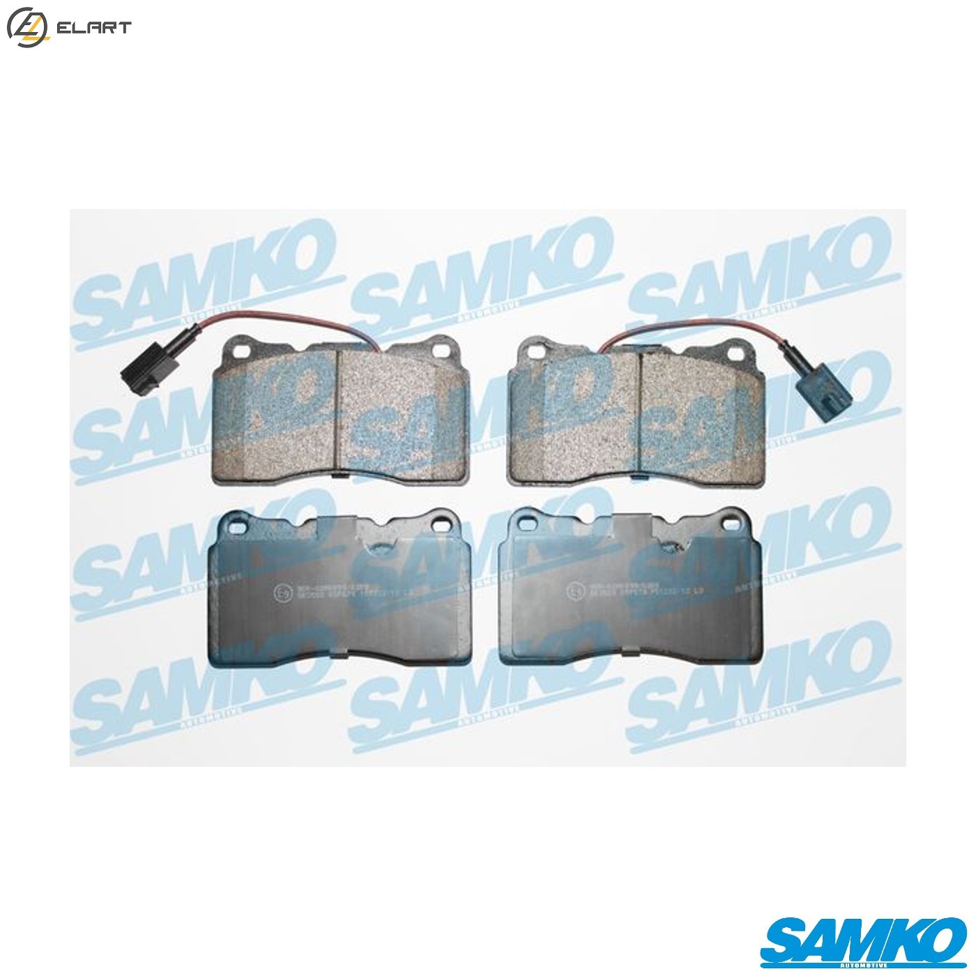 BRAKE PAD SET DISC BRAKE 5SP674 FOR ALFA ROMEO LANCIA VOLVO 2.0L 4cyl GIULIETTA