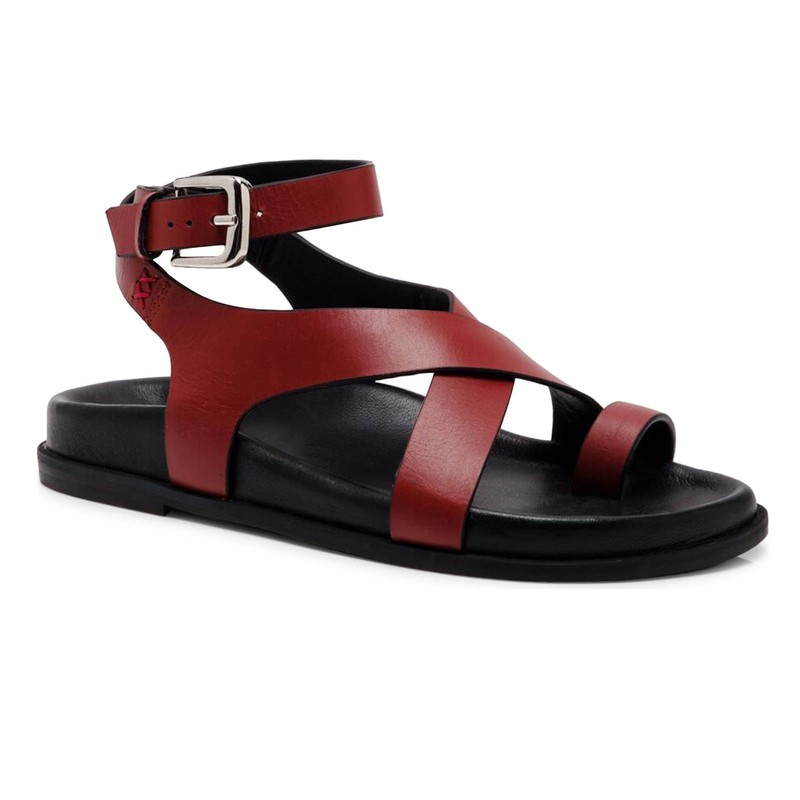 NIB Free People Anya Leather Sandal, sz 39 (9)