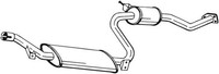 Bosal MittelschalldäMpfer 282-409 FüR V40 Volvo S40 1 644 645