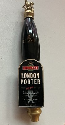 Vintage Fuller s Brewery London Porter Beer Tap Handle wi Damage