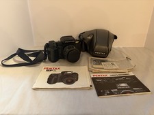 Pentax SF1 35mm Film Camera Tested Working SMC Pentax-F 35-70mm Lens Case