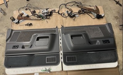 1987-1991 F150 F250 F350 Bronco Power Dark Gray Driver/pass Door