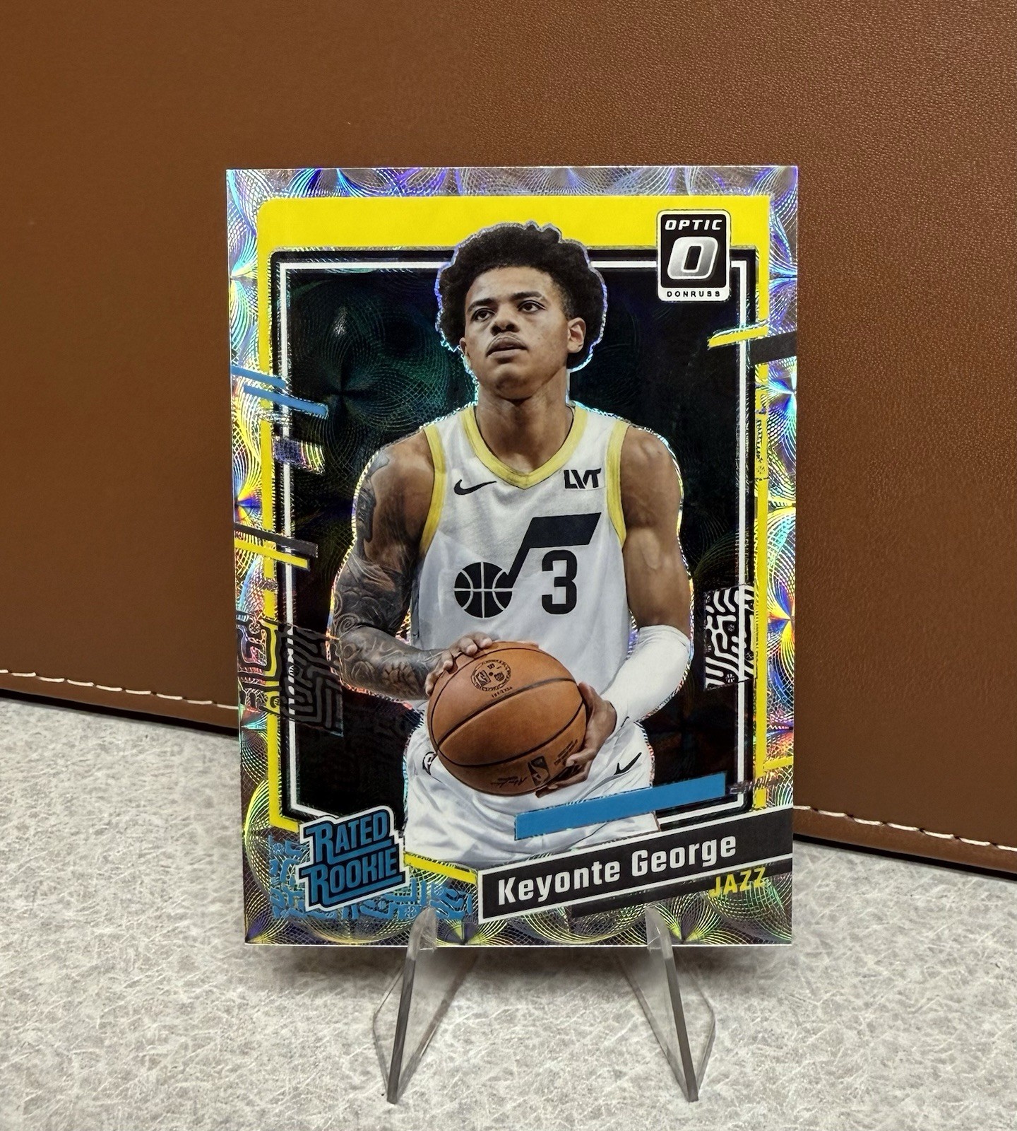 Keyonte George 2023-24 Donruss Optic - Rated Rookie Premium Box Set Prizm /249
