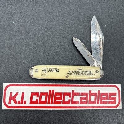 Pittsburgh Pirates 1979 World Series Champs Pocket Knife 2 Blades USA Made