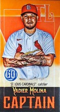 2021 Topps Gypsy Queen #CM-YMO Yadier Molina Captains Minis