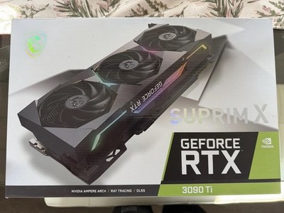 MSI GeForce RTX 3090 Ti SUPRIM X 24GB GDDR6X RGB DLSS HDMI/DP   4K Gaming