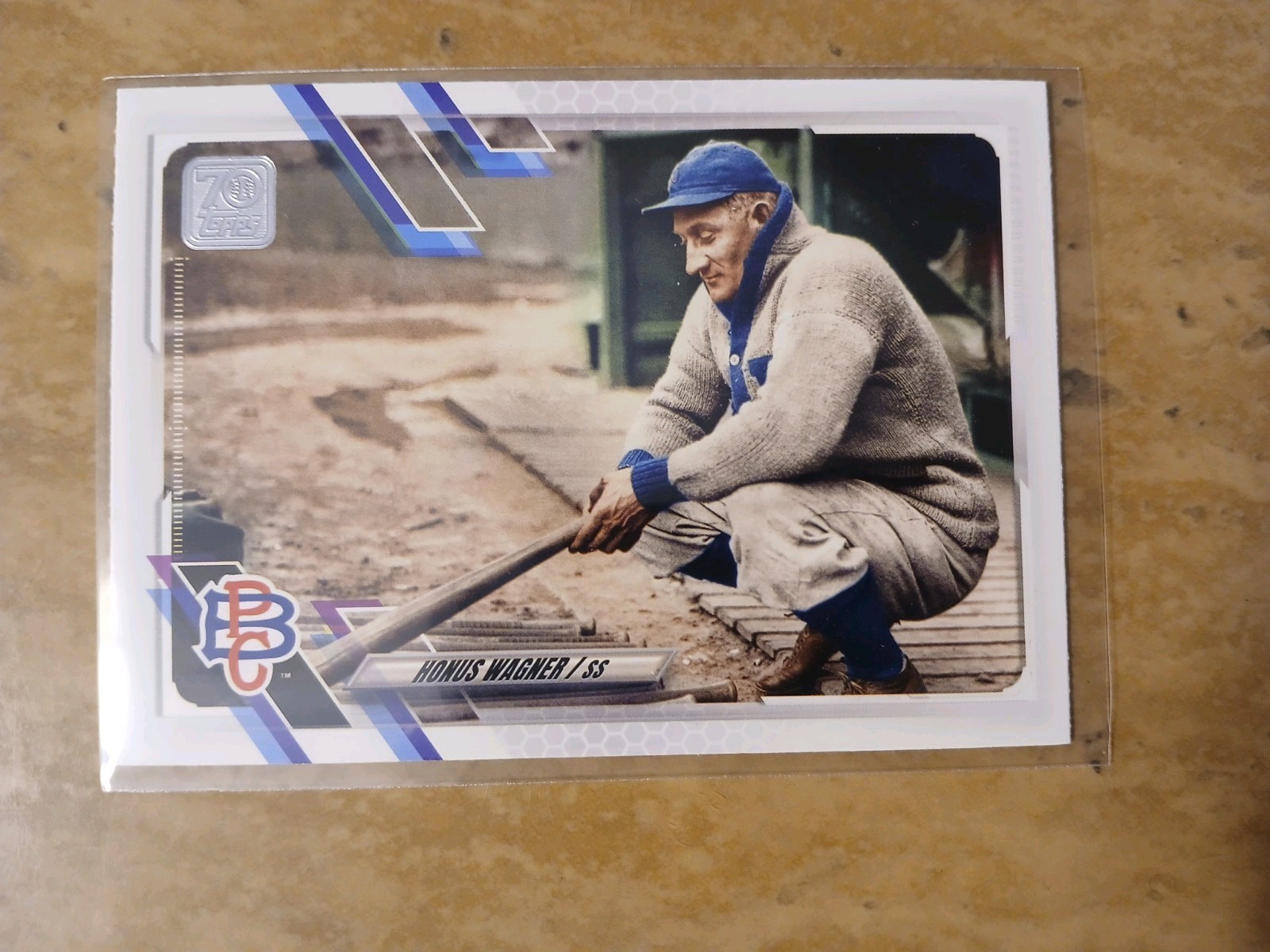 2021 Topps Series 2 Honus Wagner #502 Image Variation SP (Free Shipping)