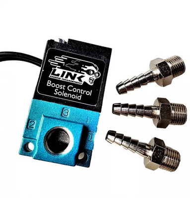 Link ECU Boost Control Solenoid 3 Port with barb fittings