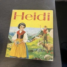 HEIDI 1956 PAPERBACK PROMO COPY FREE W/PURCHASE OF 2LB NESTLE'S QUIK