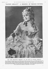 Lya De Putti in Wardour Films Movie 'Manon Lescaut' - Vintage Print 1926