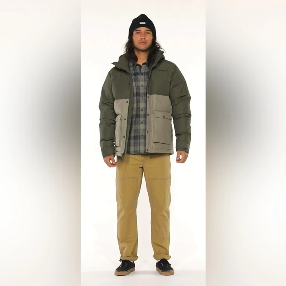 Chaqueta grande Marmot Fordham para hombre color Nori/Vetiver - tipo de ajuste: ajuste regular Foto 2 de 4