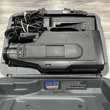 Magnavox CVN320AV01 VHS Camera Video Recorder  And Playback With Case