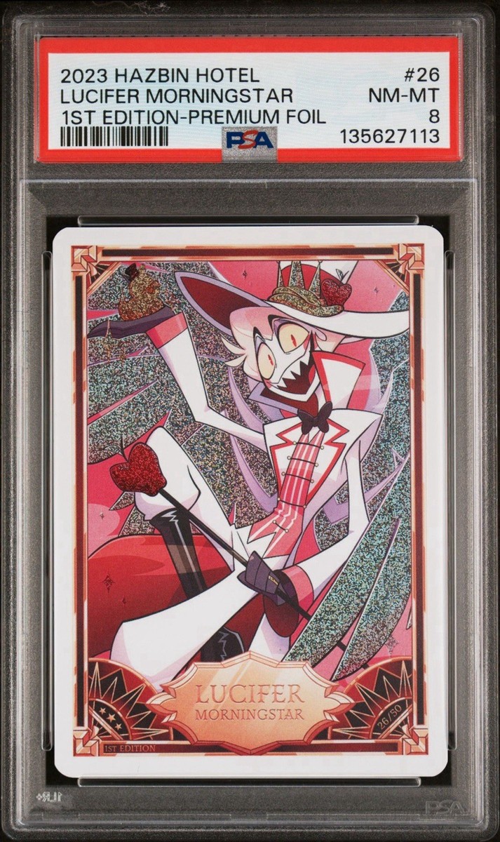 LUCIFER # 26/50 - Hazbin Hotel 1st Edition Season 1 Trading LUCIFER # 26/50 - Hazbin Hotel 1st Edition Season 1 Trading