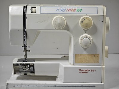 Bernette 815e Sewing Machine - Untested, 220-240V, Used