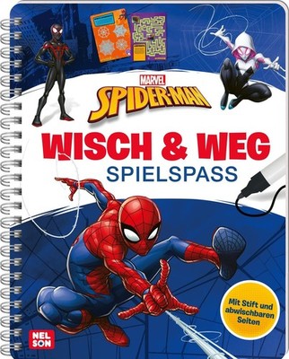 Marvel: Spider-Man Wisch & Weg - Spielspaß: Mit abwis (Spiral Bound) (UK IMPORT)
