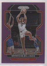 2022 Panini Prizm WNBA Purple Prizm 21/99 Monique Billings #150 00gy